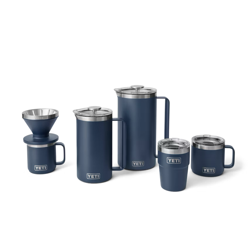 YETI Rambler Pour Over filtre café inox blanc 272 g