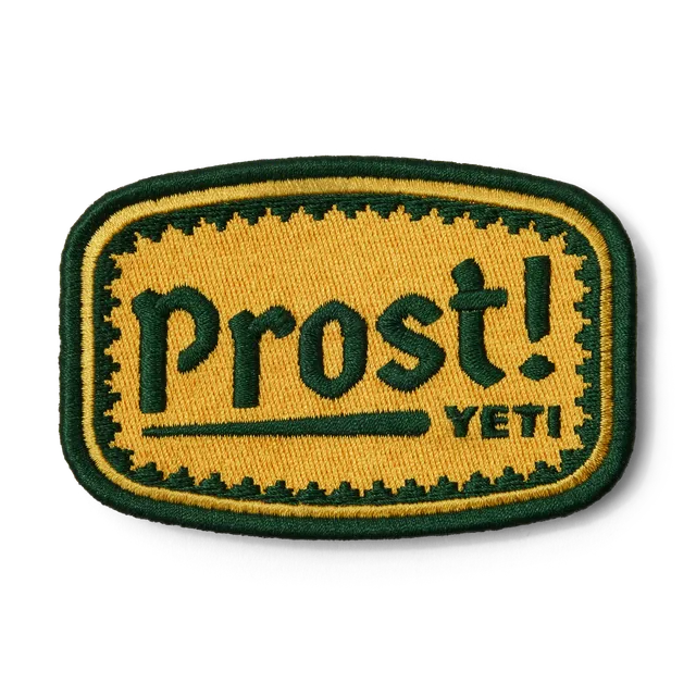 YETI Prost Patch jaune 6x9 cm pour sac