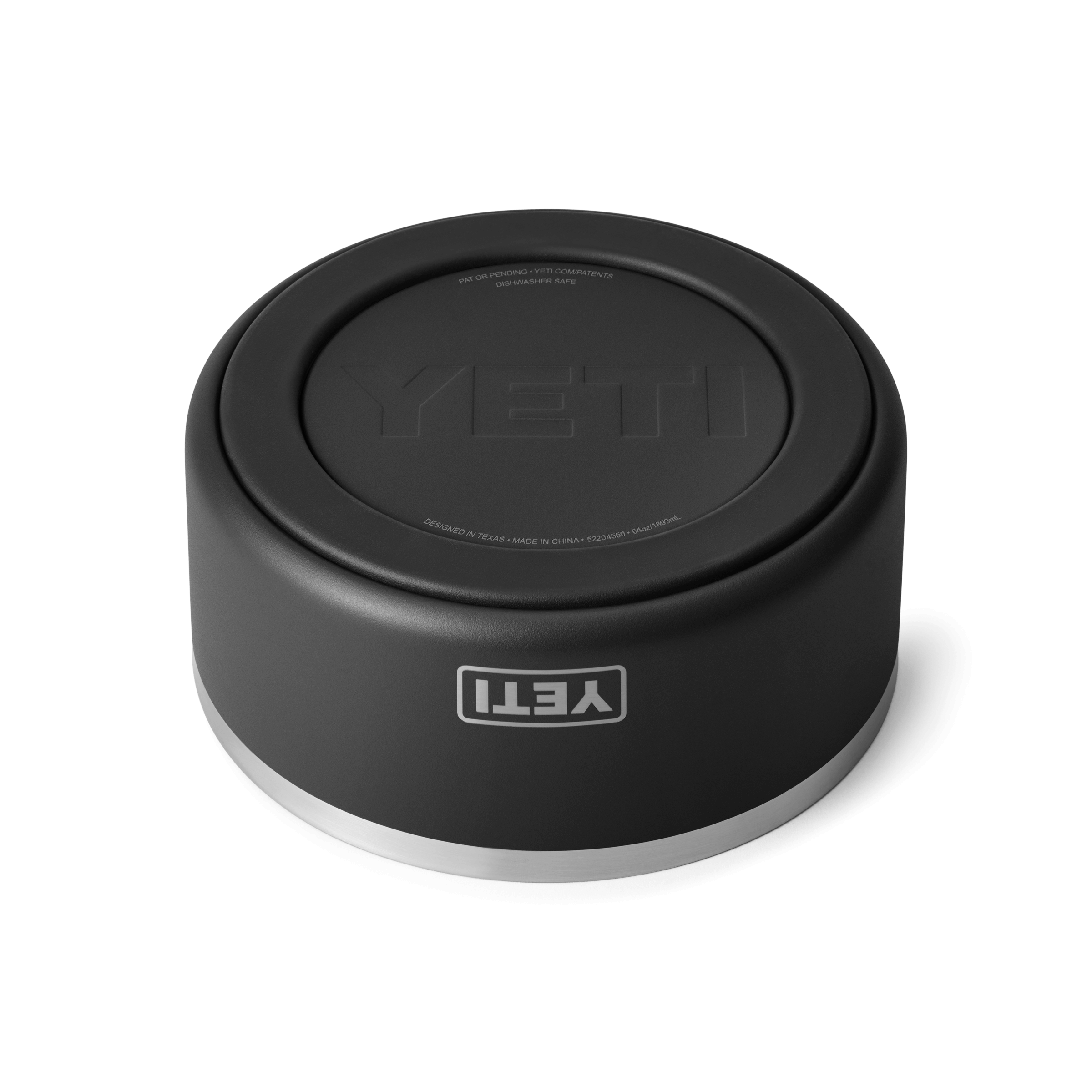 YETI Boomer 8 gamelle chien inox Noir antidérapante