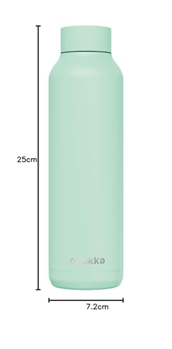 Quokka Solid Mint gourde isotherme 630 ml inox froid chaud