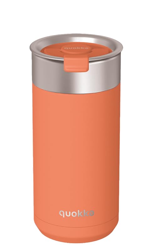 Quokka Boost gobelet isotherme Papaya Orange 400 ml infuseur