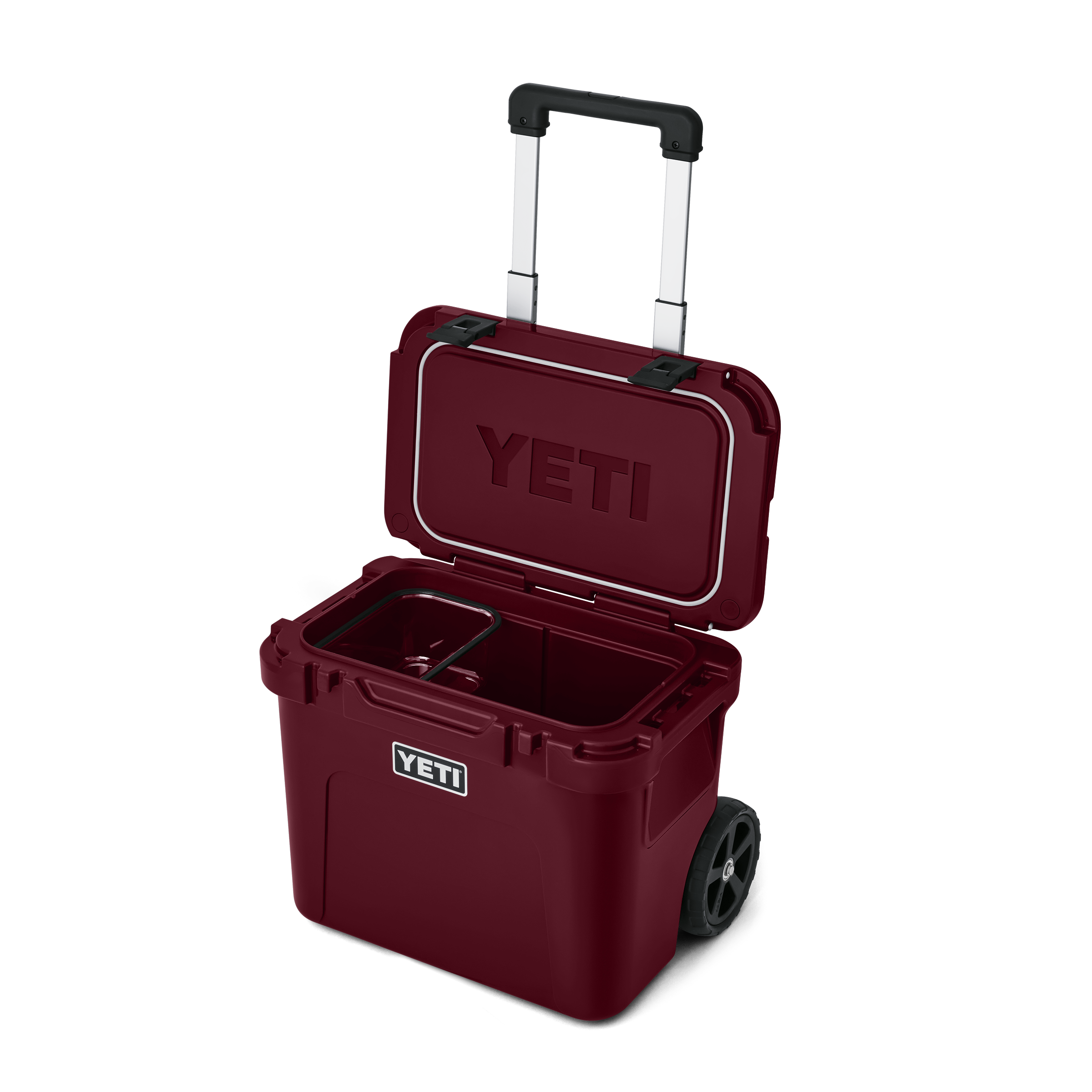 YETI Roadie 32 glaciere a roulettes rouge 50 canettes