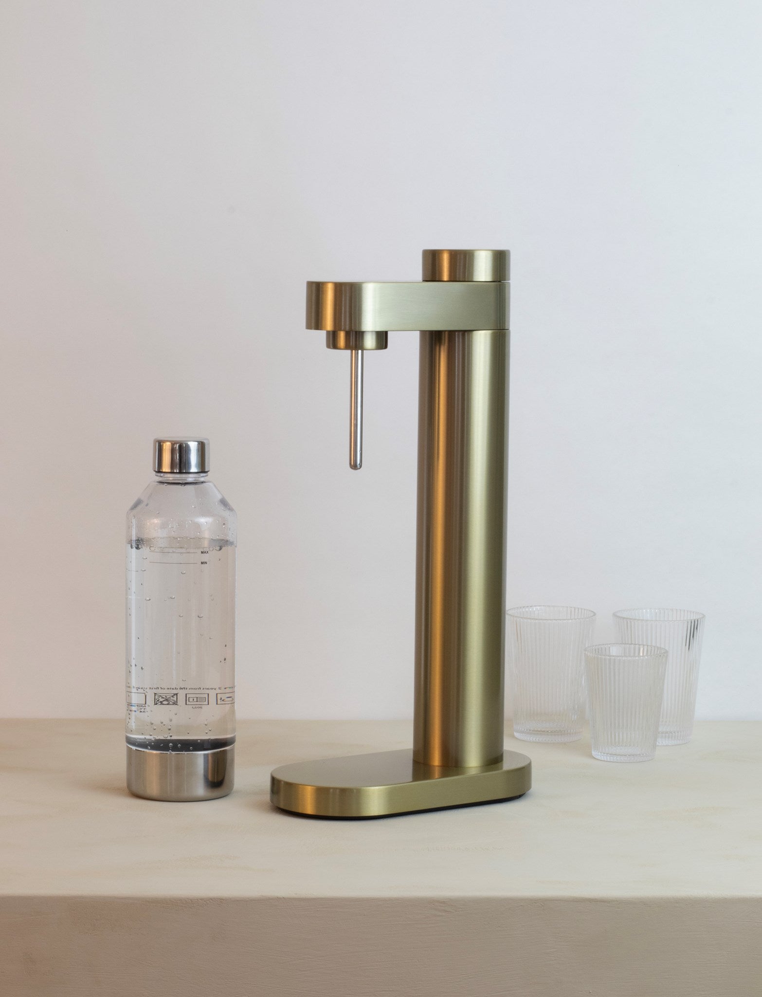 Stelton Brus carbonateur eau gazeuse inox