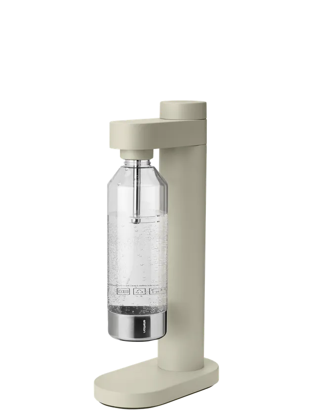 Stelton Brus carbonateur eau gazeuse inox bouteille PET