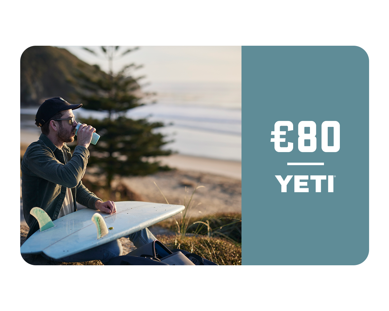 YETI Carte cadeau 50 € envoyée par email