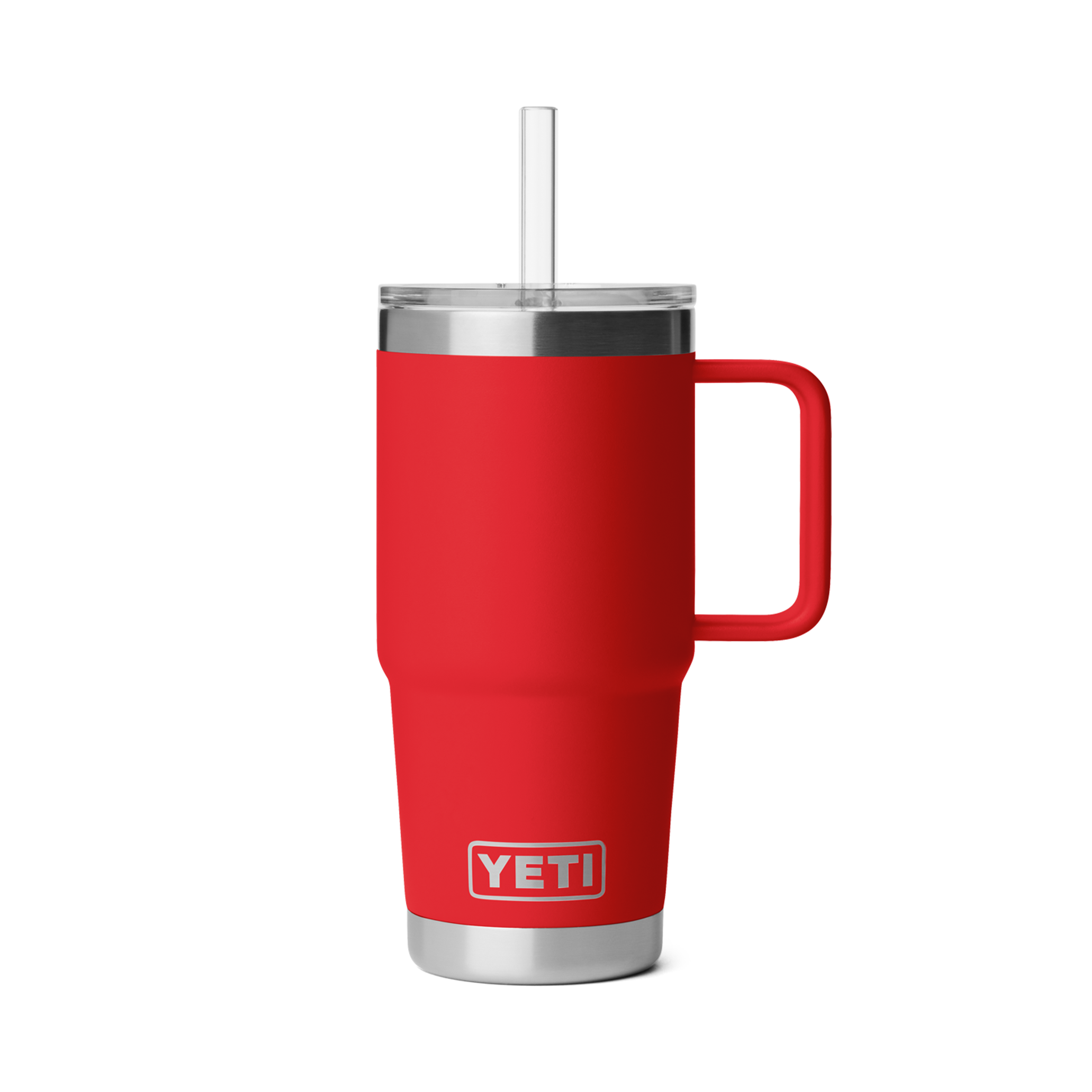 YETI Rambler 25 oz Straw Mug 2.0 mug isotherme 739 ml Rescue Red