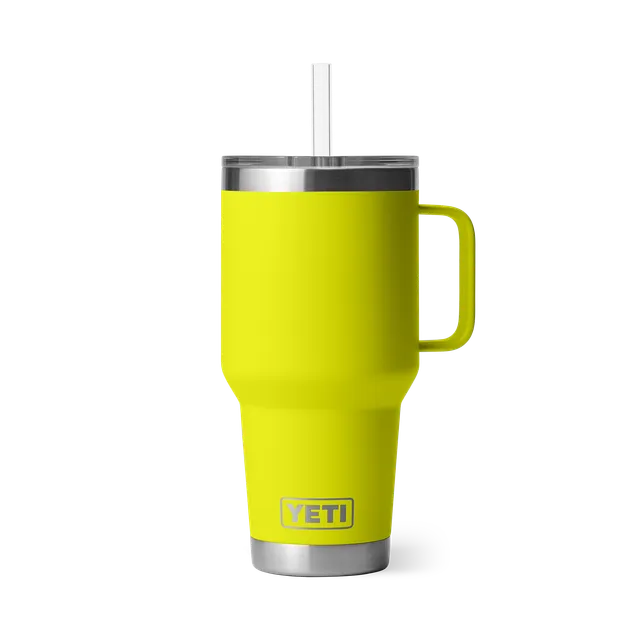 YETI Rambler Mug Isotherme 1 L Jaune Paille Réutilisable