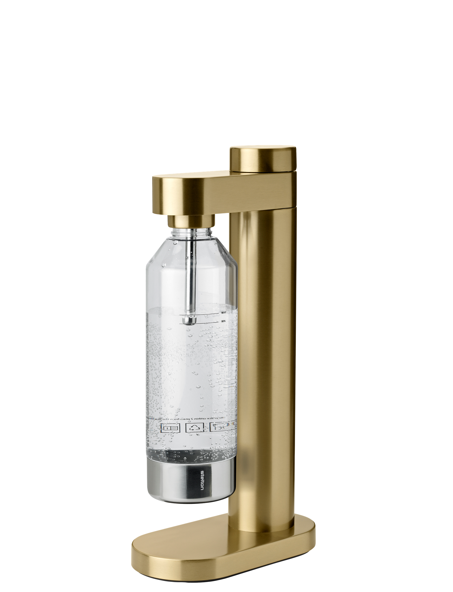 Stelton Brus carbonateur eau gazeuse inox
