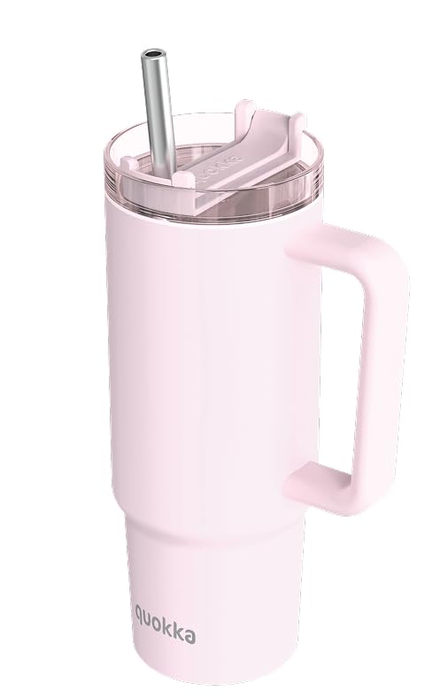 Quokka Stream Mug Isotherme Rose Clair 950 ml Inox