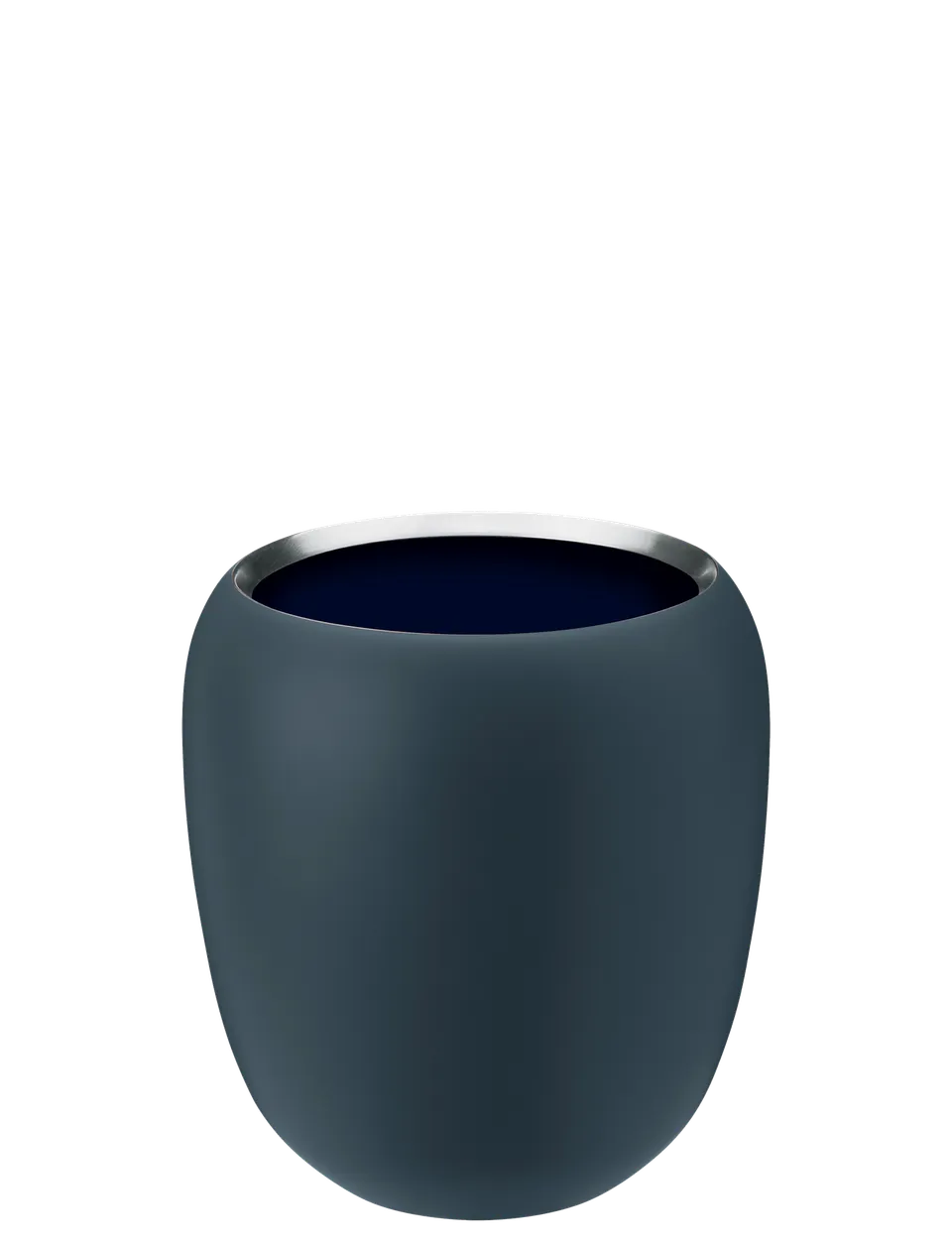 Stelton Ora vase 17,9 cm mat bord acier