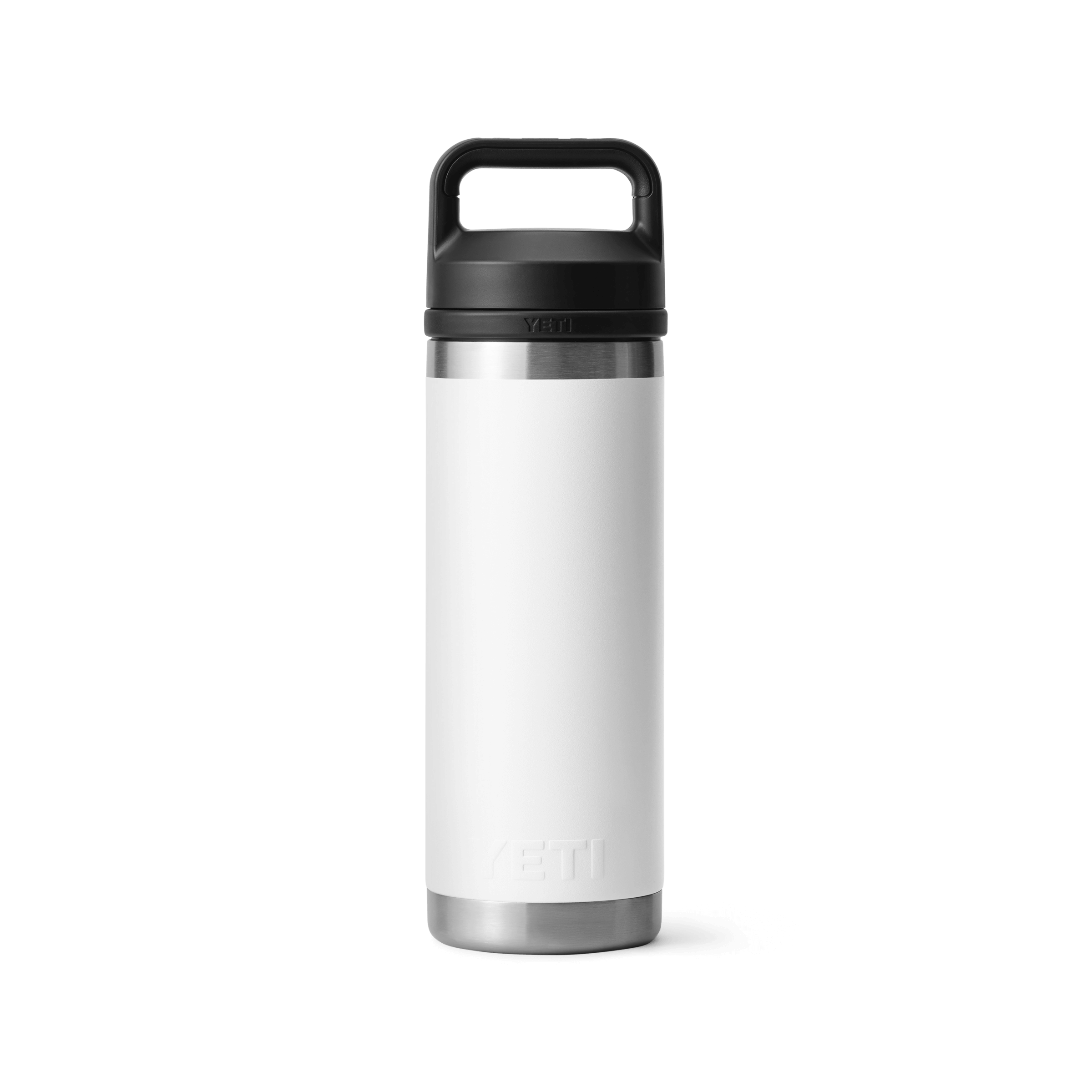 YETI Rambler 18 oz (532 ml) bouteille blanche isotherme inox