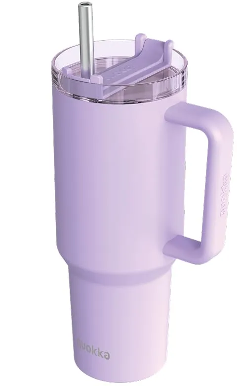 Quokka Stream Violet XL mug isotherme 1200 ml inox