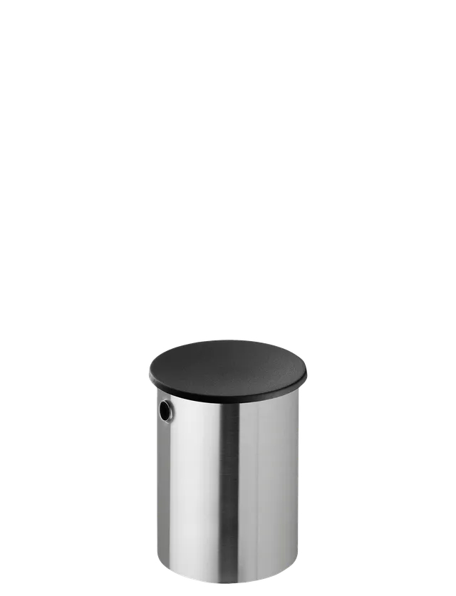 Stelton EM77 pot à lait inox 250 ml couvercle noir
