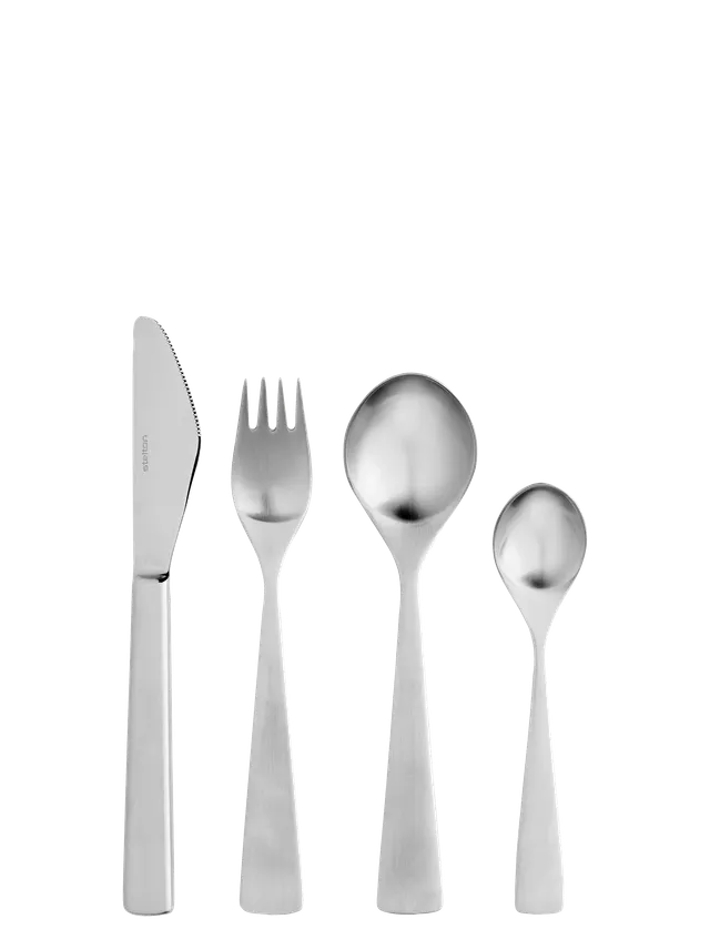 Stelton Maya ménagère 24 pièces en acier