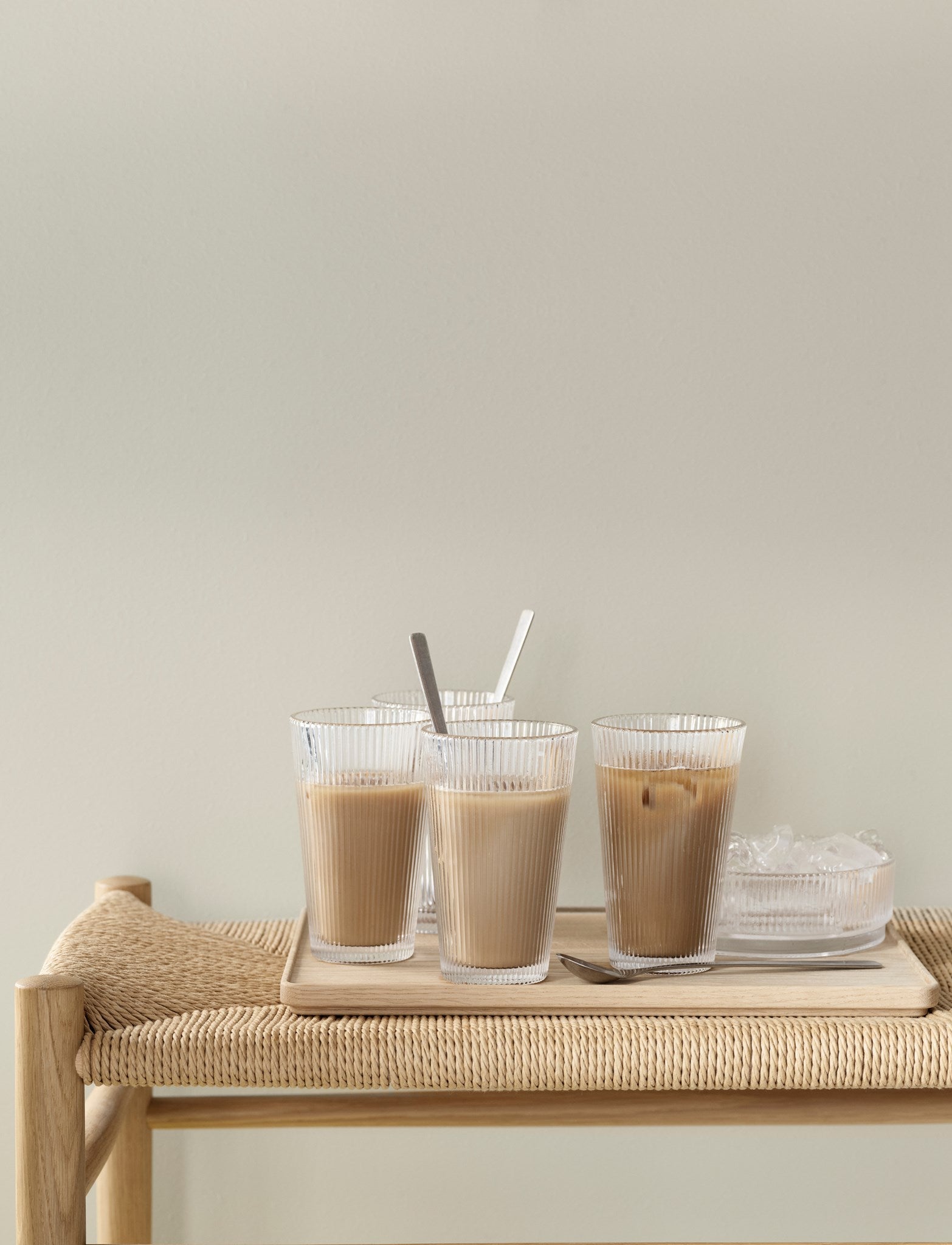 Stelton Pilastro verre 0,35 L lot 4 verres eau