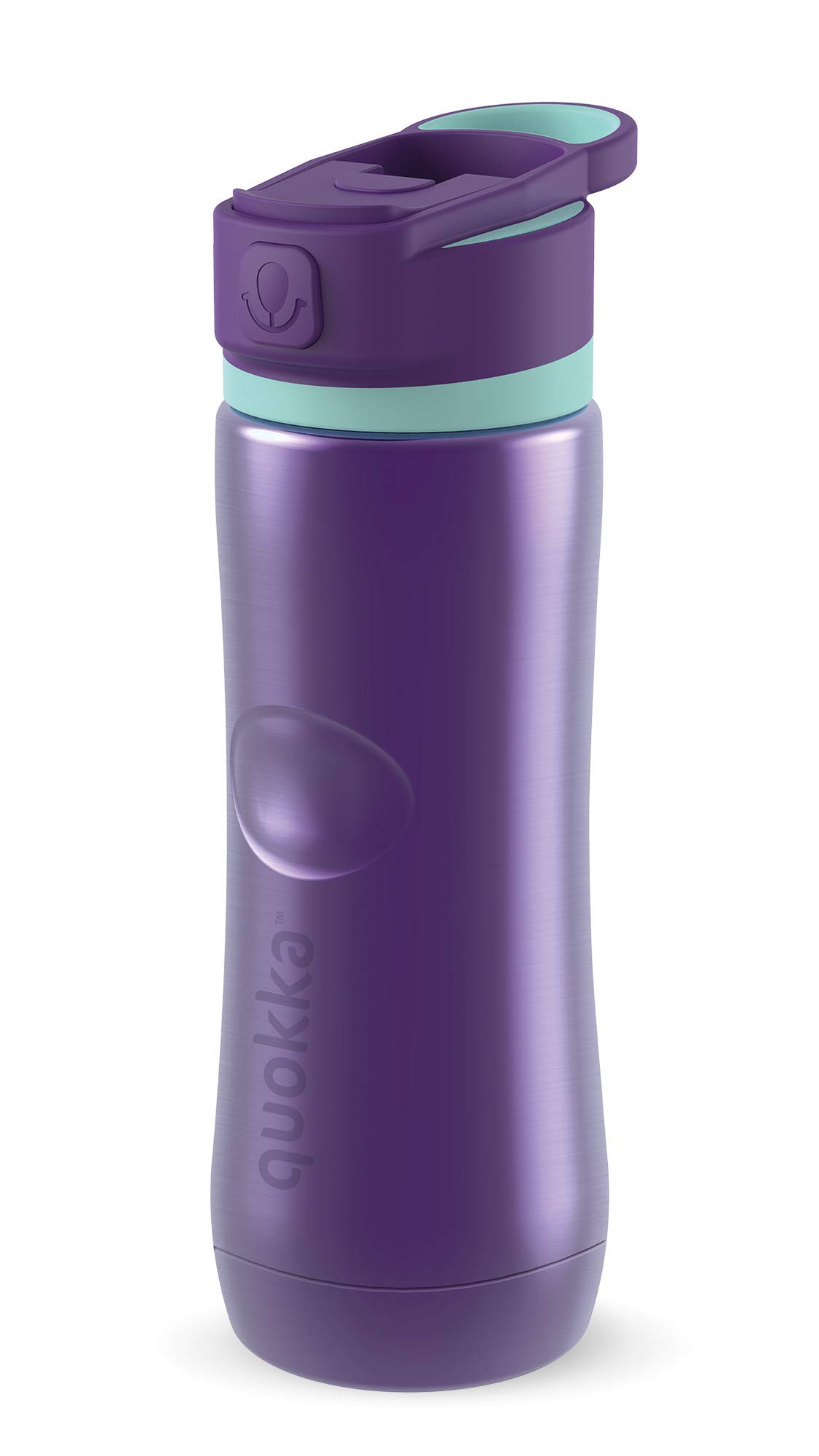 Quokka Spring Ebony bouteille isotherme 600 ml inox