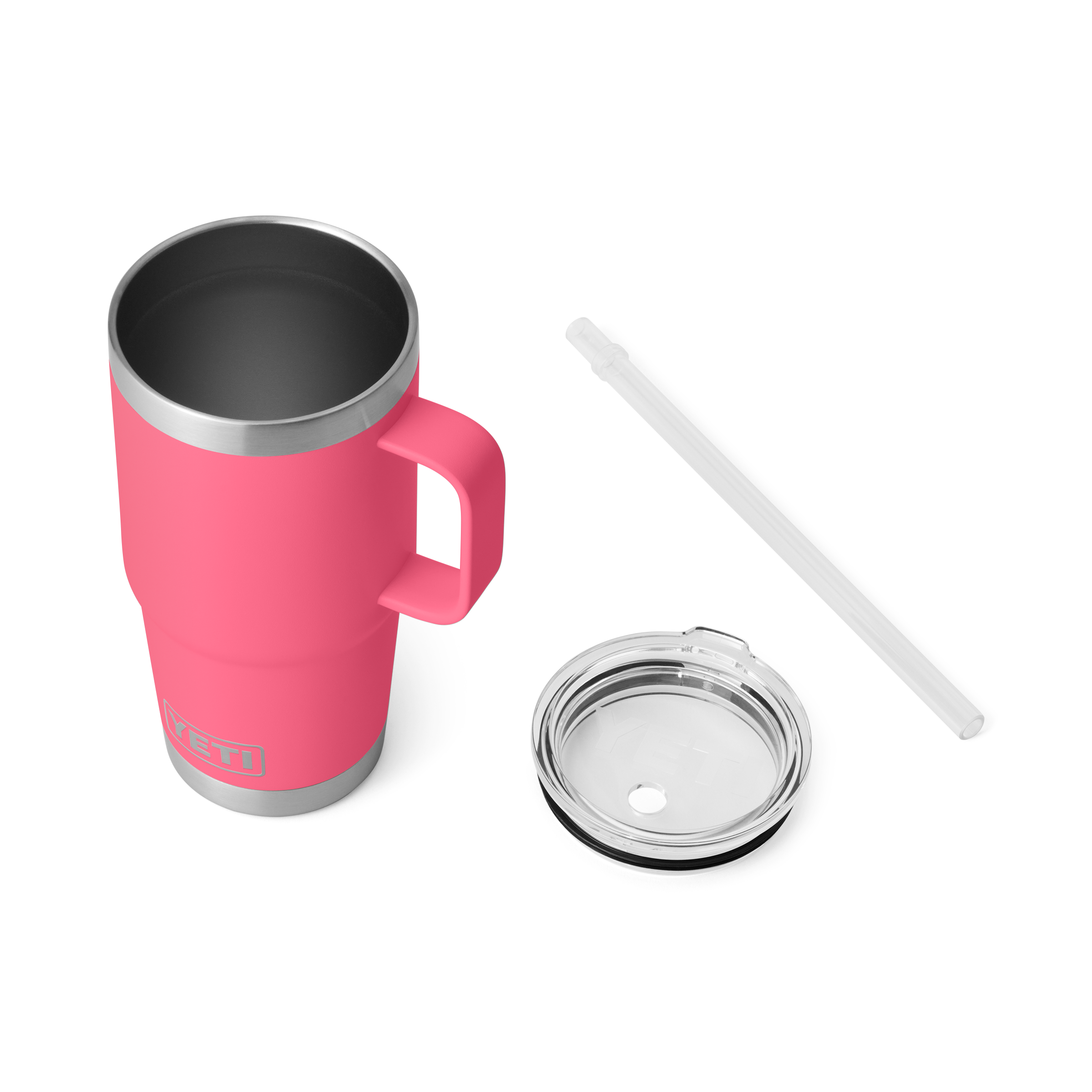 YETI Rambler 25 oz (739 ml) mug isotherme Tropical Pink