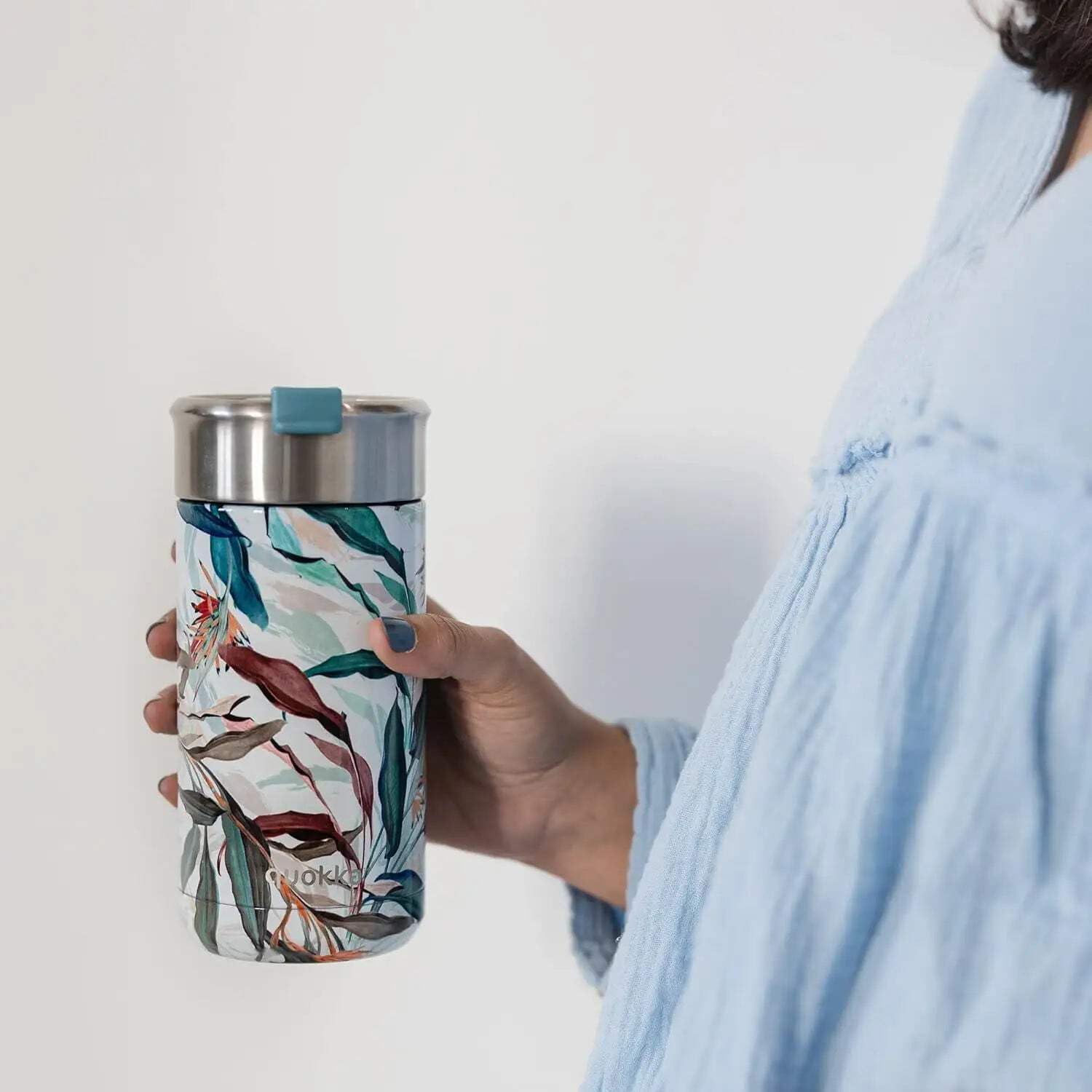 Quokka Boost Bouquet tasse isotherme 400 ml inox
