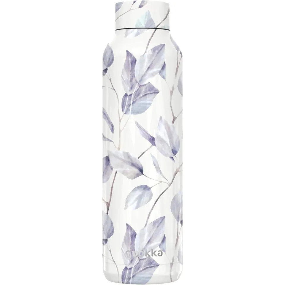Quokka Solid Gray Bouquet gourde isotherme 630 ml inox