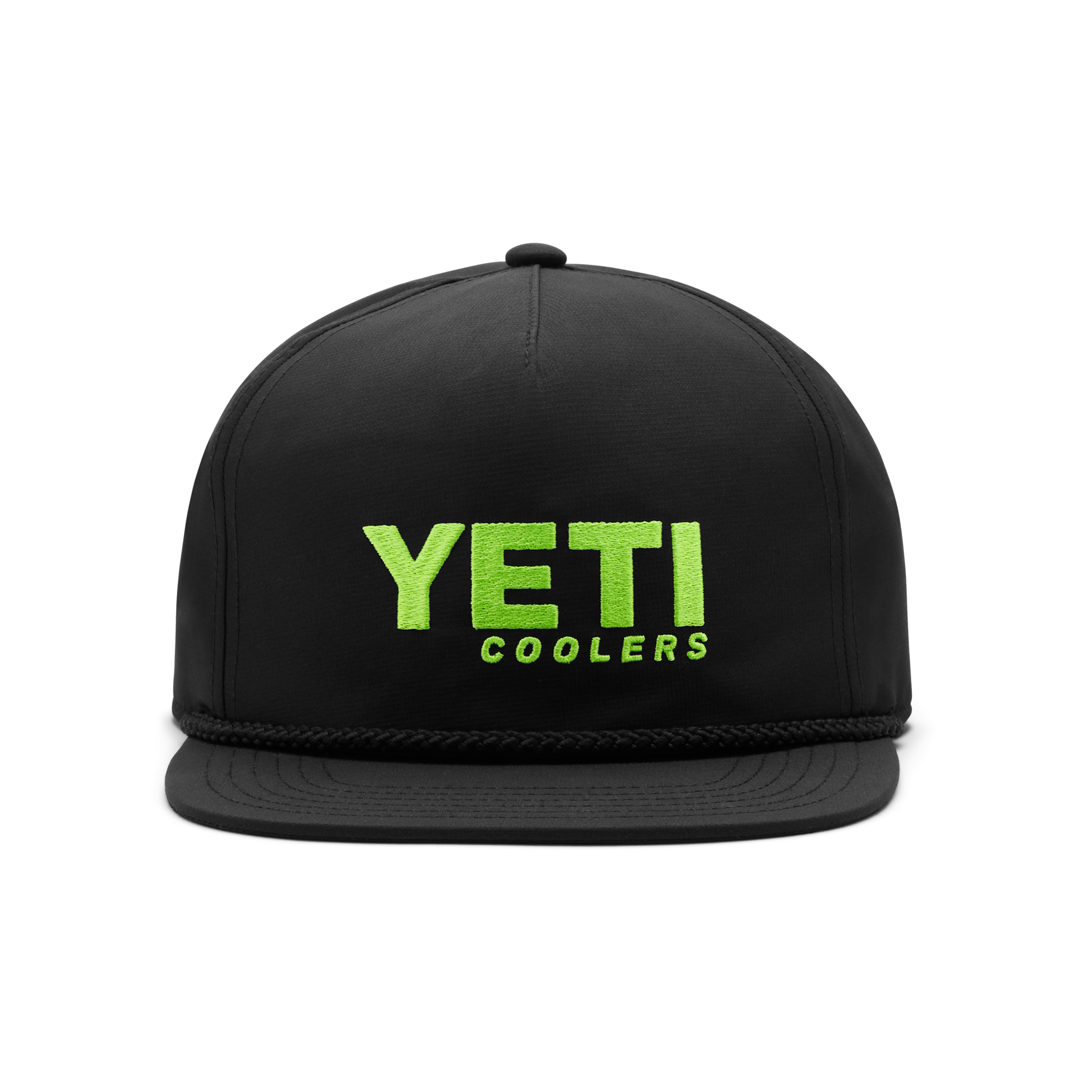 YETI Flat Brim Rope Hat casquette verte