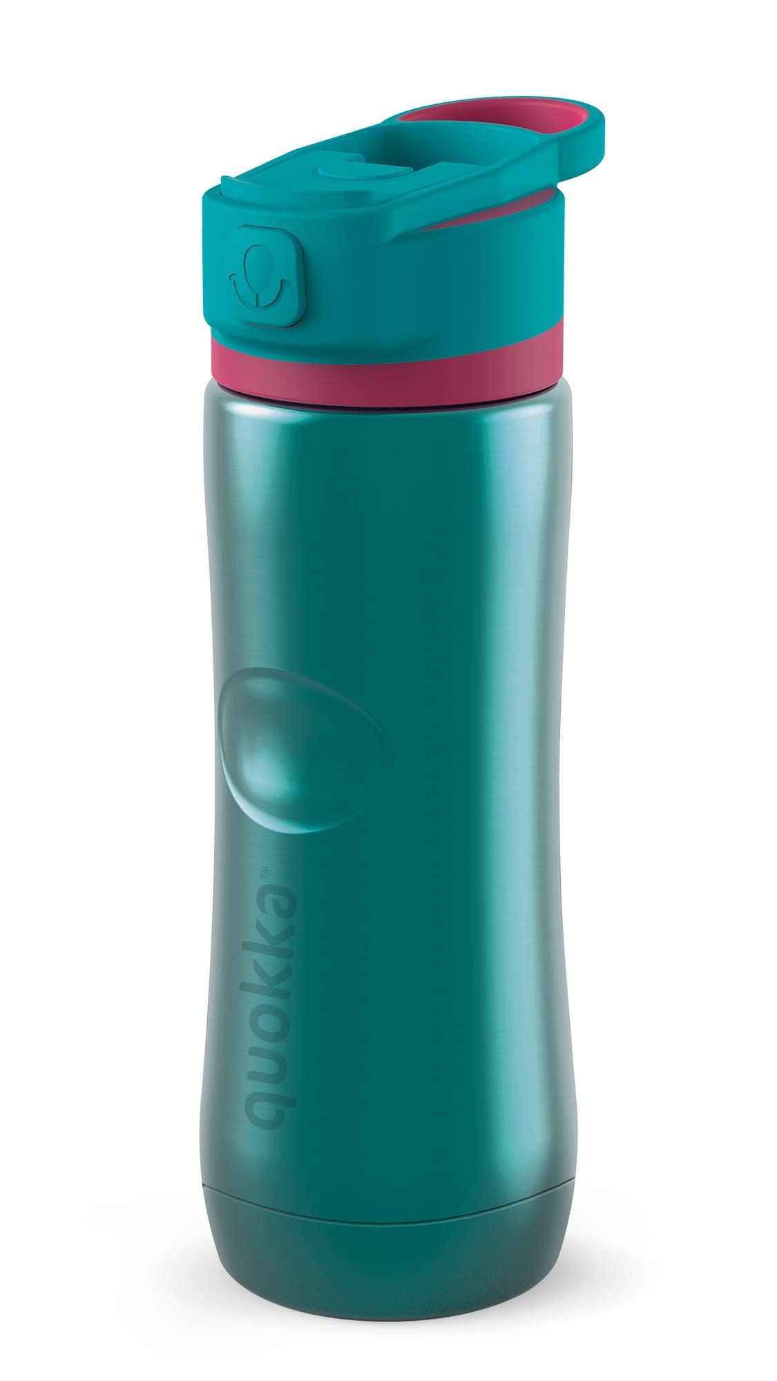 Quokka Spring Ebony bouteille isotherme 600 ml inox