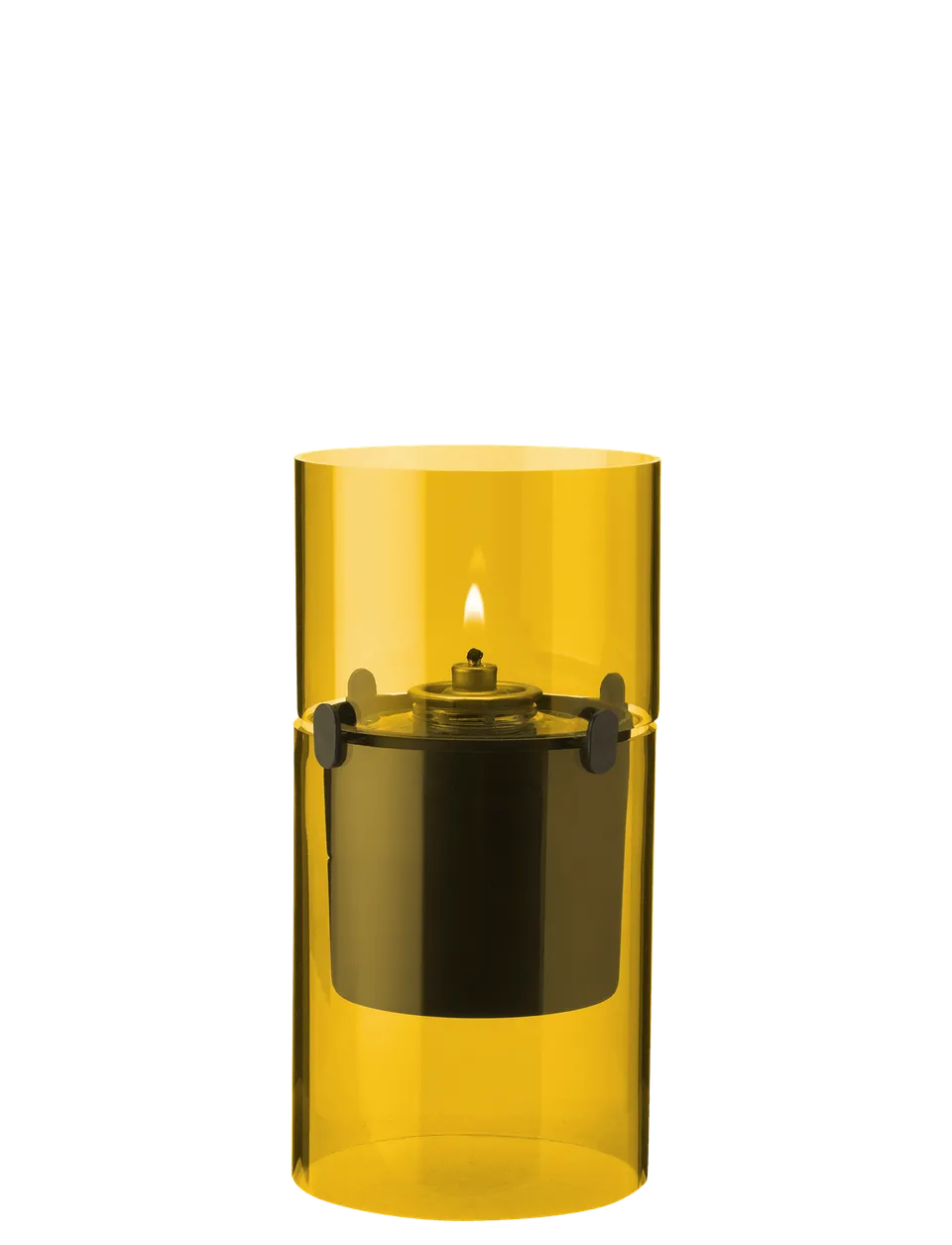 Stelton Lucie photophore verre coloré intérieur extérieur