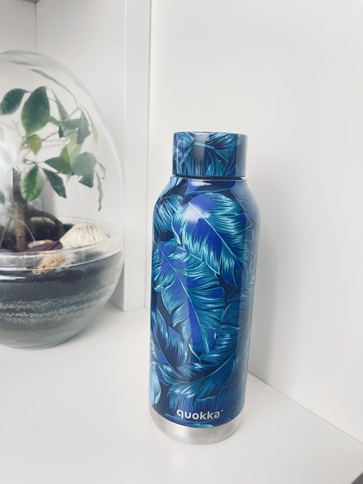 Quokka Solid Deep Jungle bouteille isotherme 510 ml