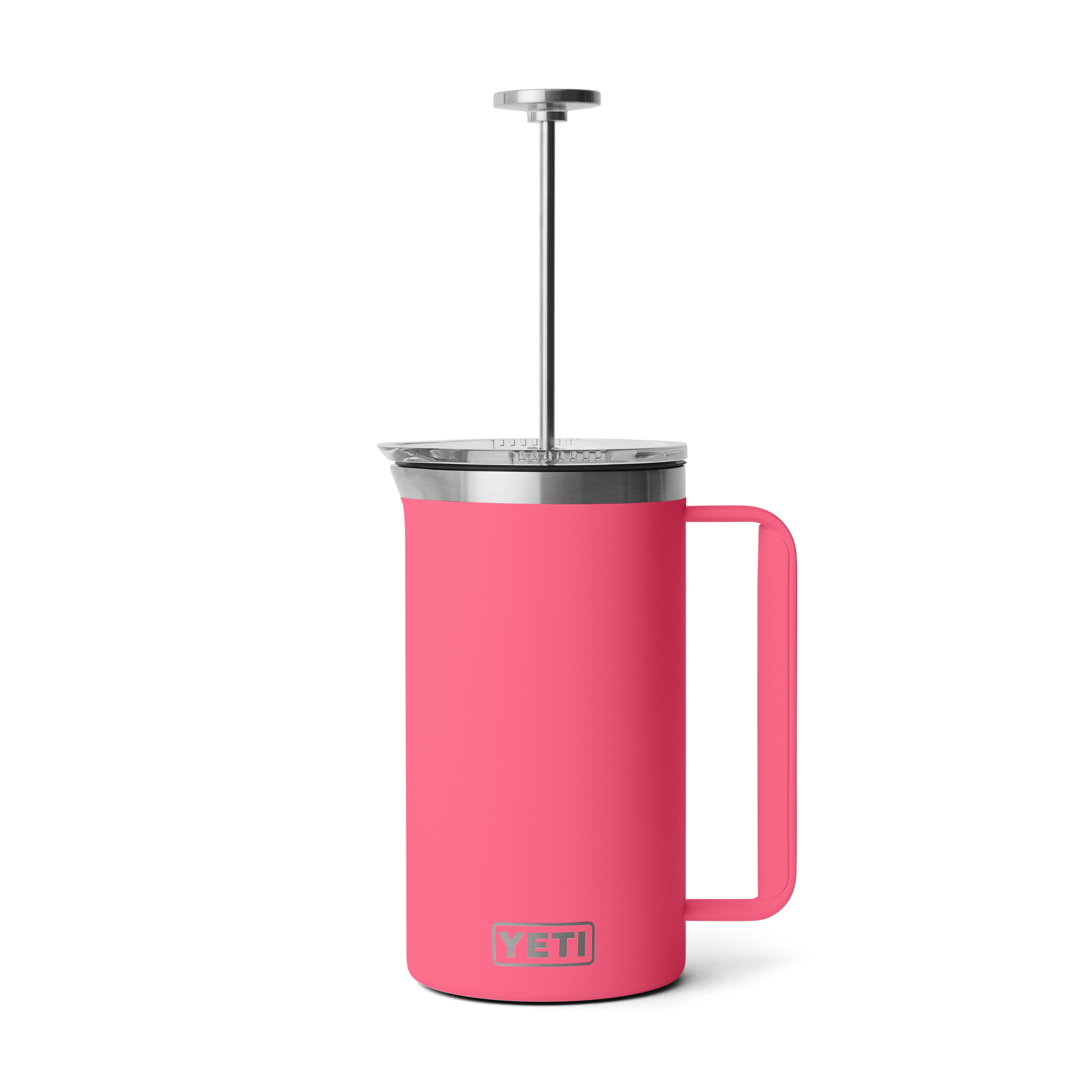 YETI Rambler Cafetière Piston 1 L Rose Isotherme Inox