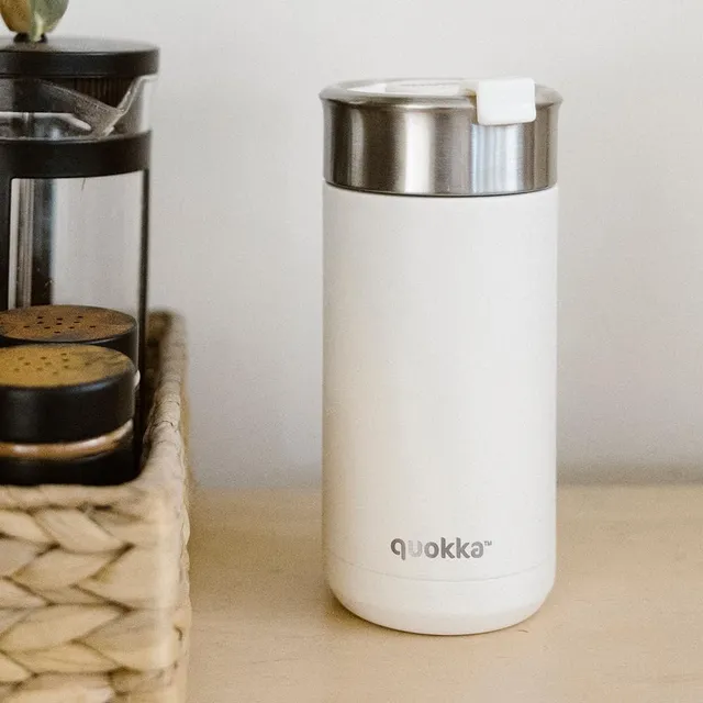 Quokka Boost gobelet isotherme Nude 400 ml infuseur thé