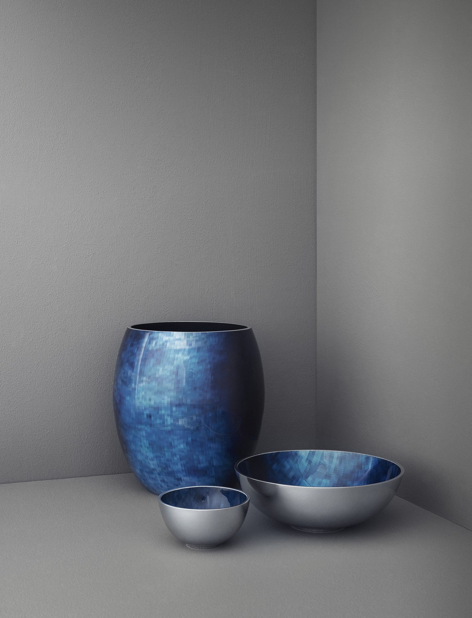 STELTON Stockholm vase 19,4 cm bleu Horizon