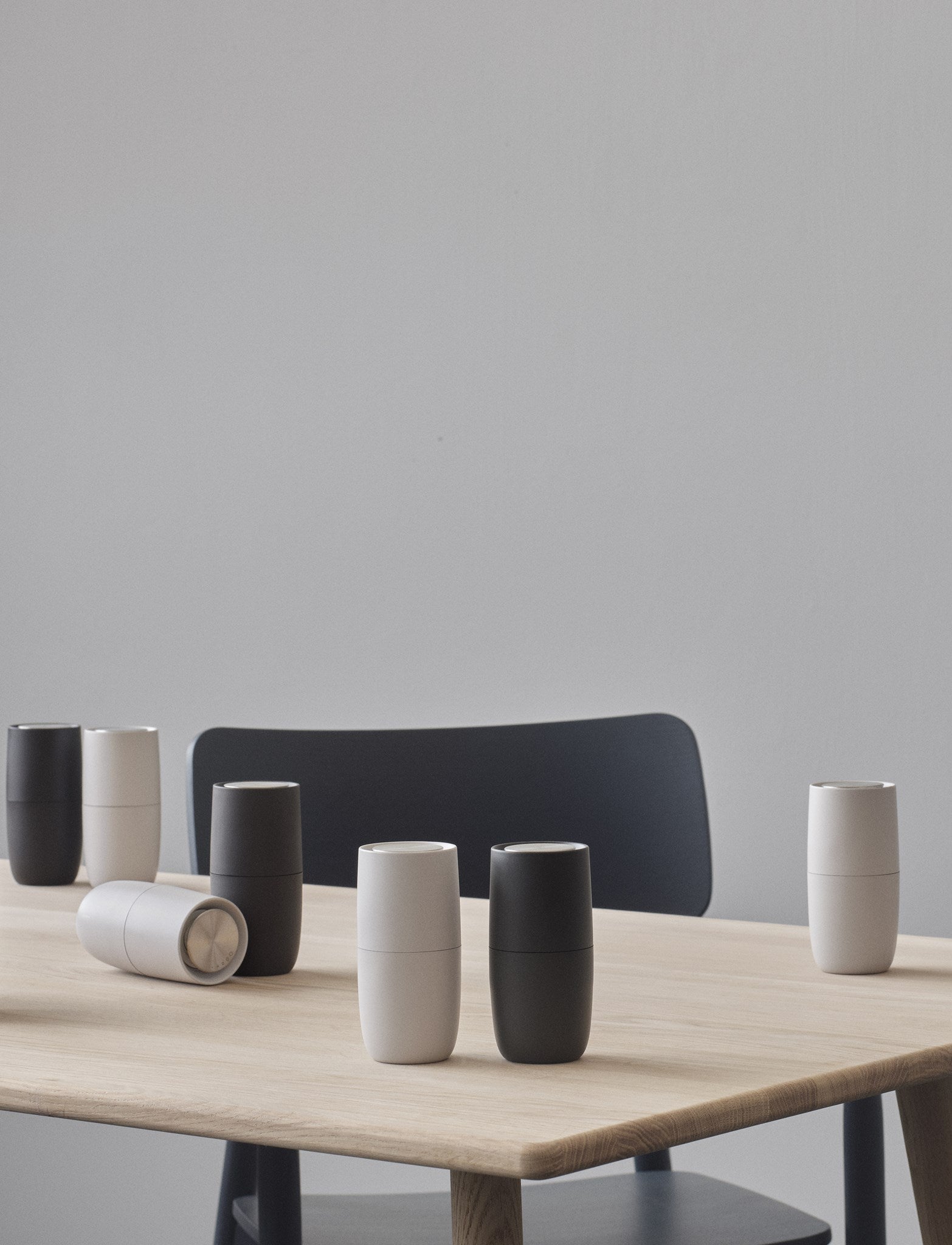 Stelton Norman Foster moulin à sel céramique réglable