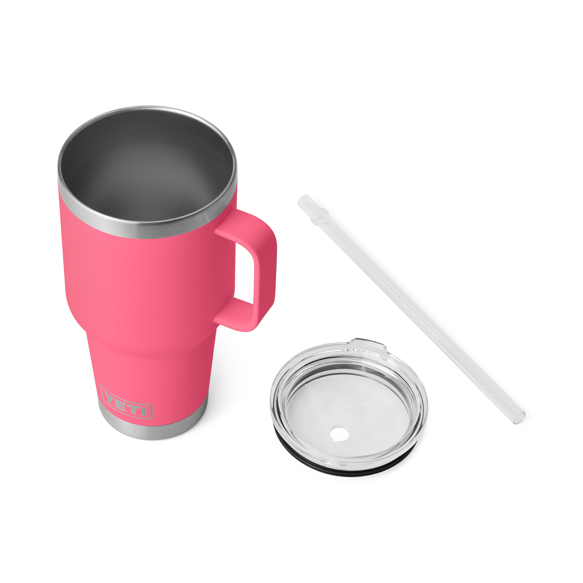 YETI Rambler 35 oz mug paille isotherme 1 L Tropical Pink
