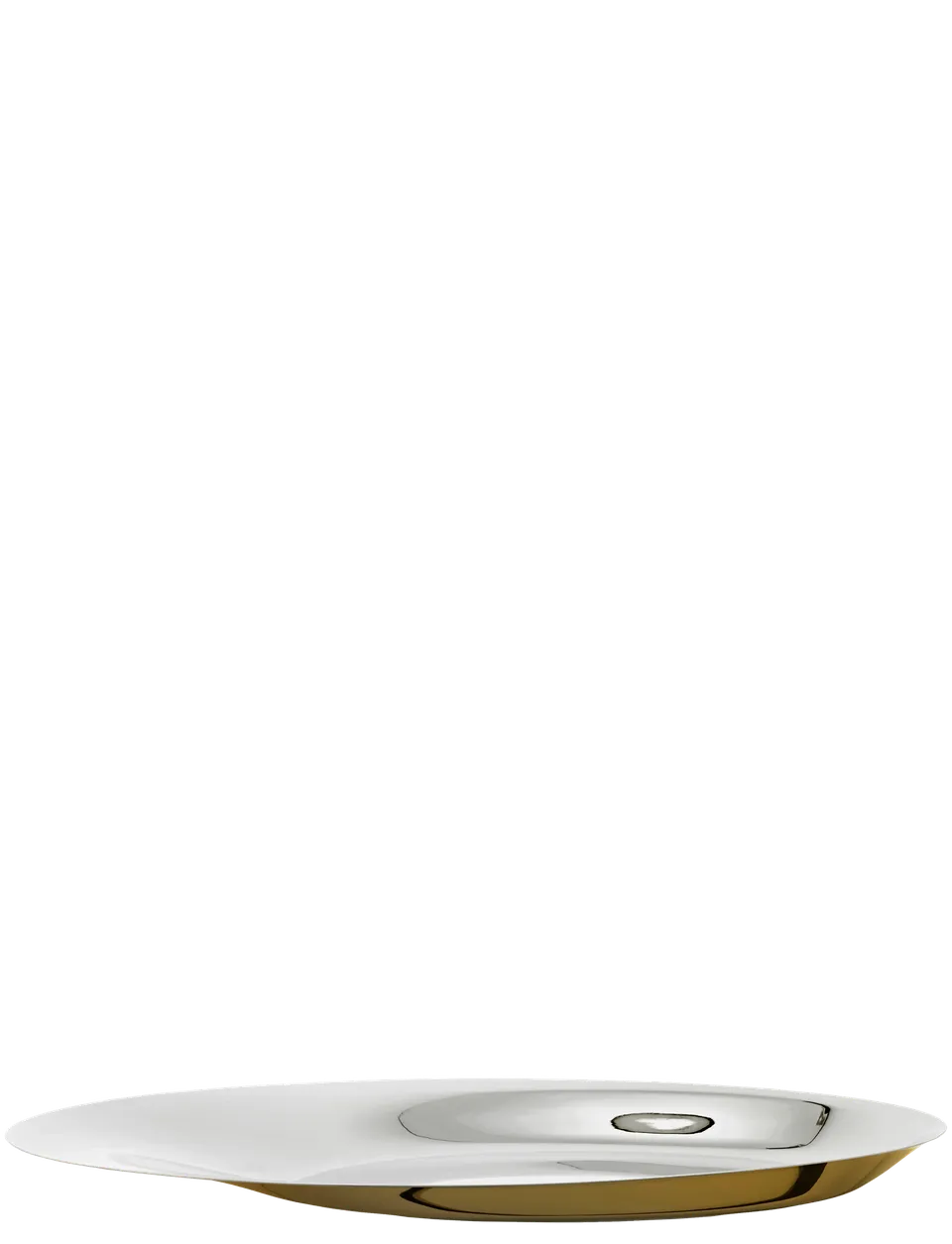 Stelton Norman Foster plat inox 46 cm doré