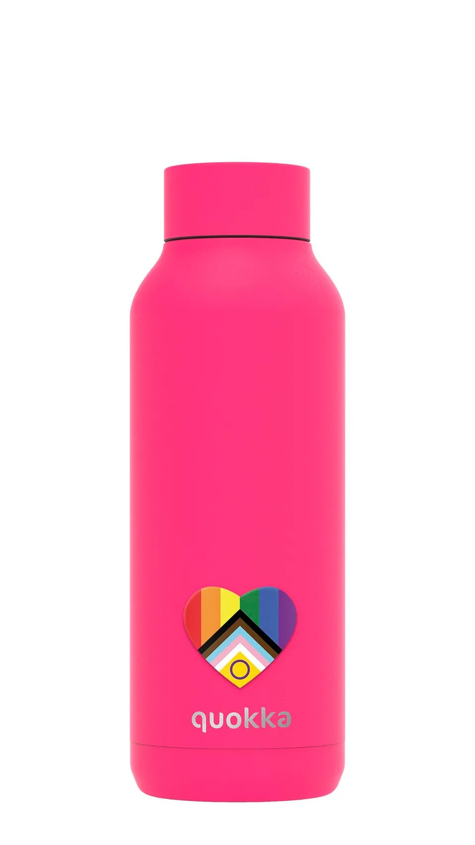 Quokka Solid Raspberry Pink bouteille isotherme 510 ml