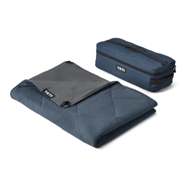 YETI Outdoor Gear Lowlands Blanket couverture Navy imperméable