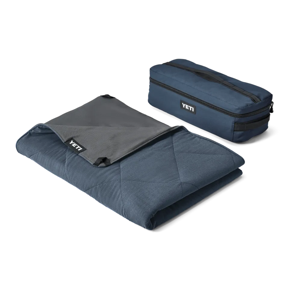 YETI Outdoor Gear Lowlands Blanket couverture Navy imperméable