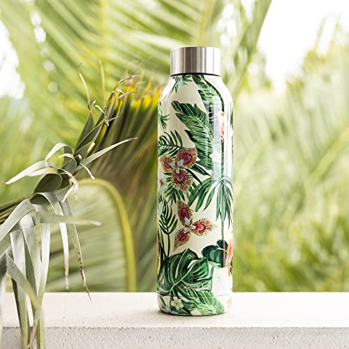 Quokka Solid bouteille isotherme Jungle Flora 630 ml